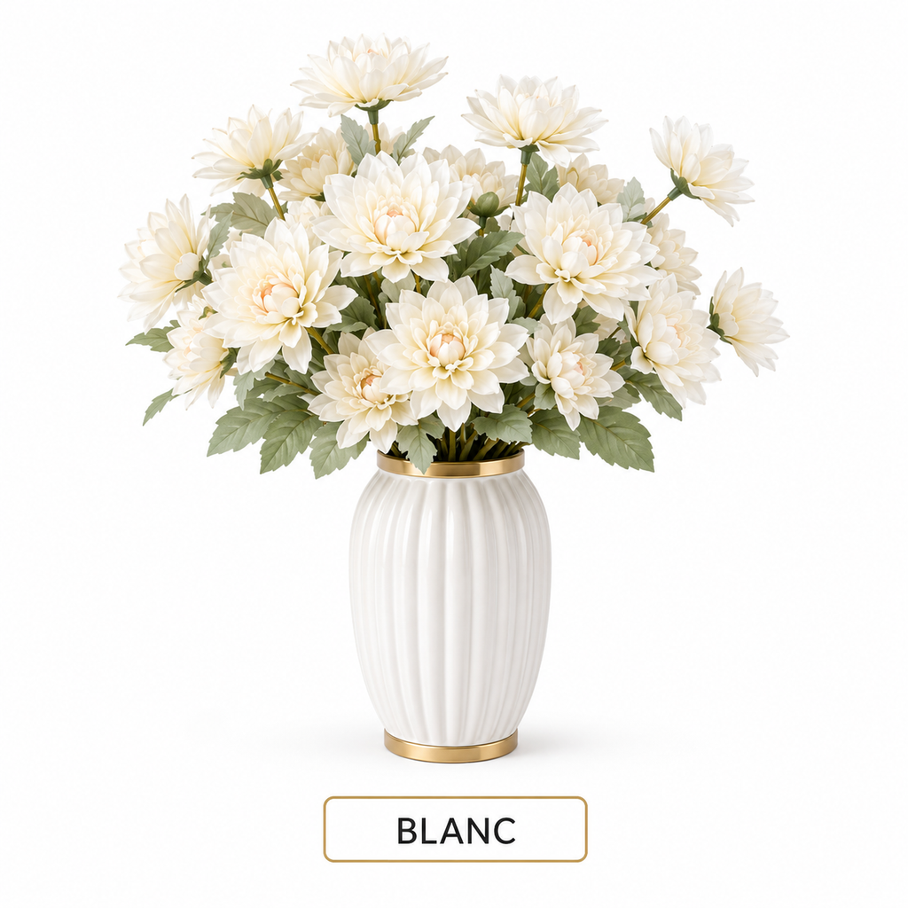 🌸 Composition Florale de Mariage en Pivoines Artificielles