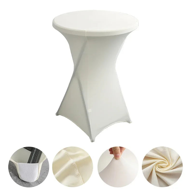 ✨ Housse de Mange-Debout Extensible pour Mariage et Réception