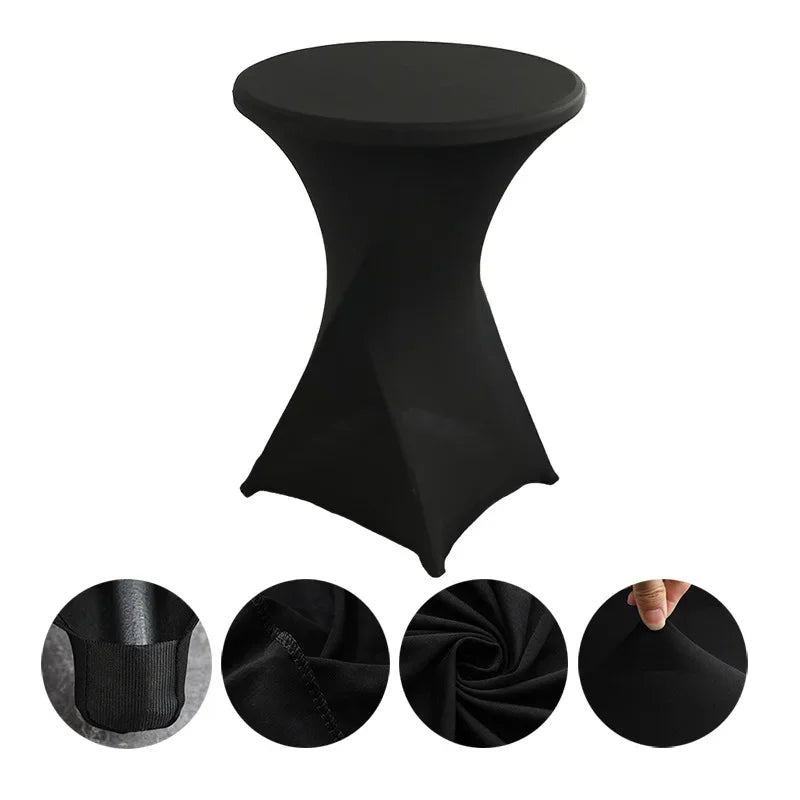 ✨ Housse de Mange-Debout Extensible pour Mariage et Réception