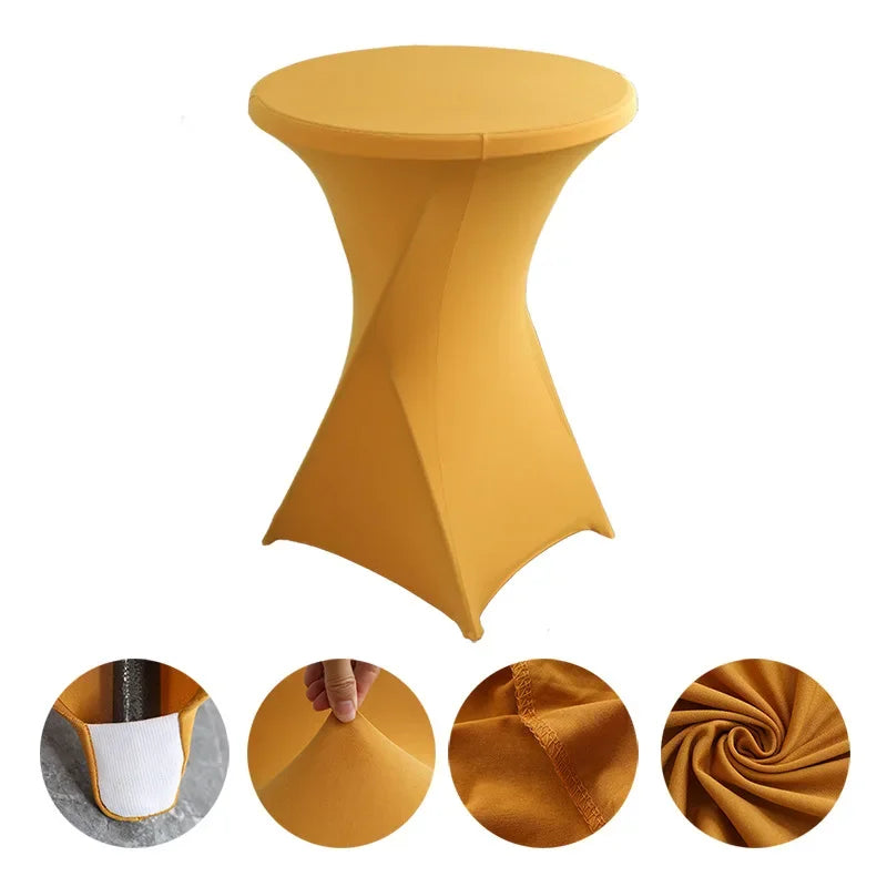 ✨ Housse de Mange-Debout Extensible pour Mariage et Réception