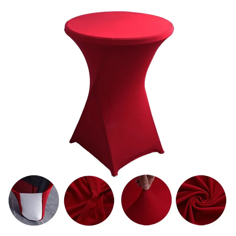 ✨ Housse de Mange-Debout Extensible pour Mariage et Réception